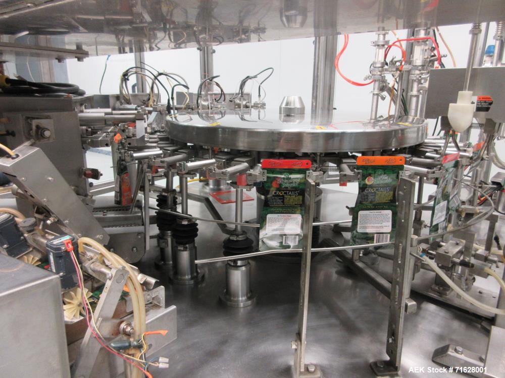 Used Toyo Jidoki TT9CW Automatic Rotary Retort Pouch Filler Sealer