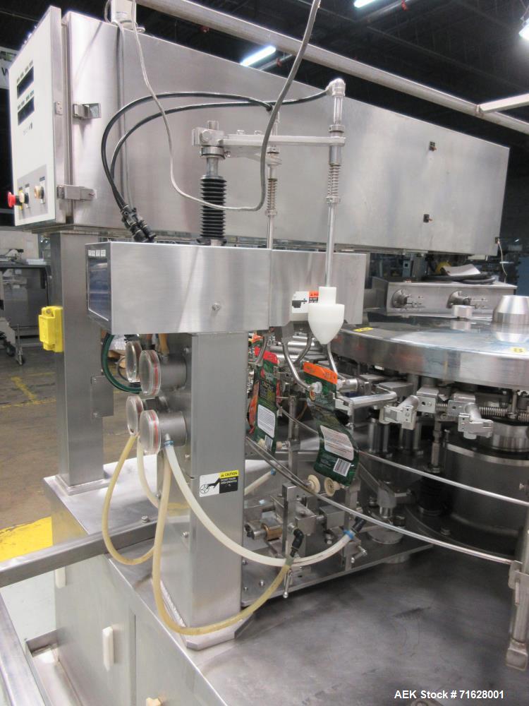 Used Toyo Jidoki TT9CW Automatic Rotary Retort Pouch Filler Sealer