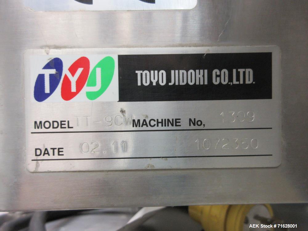 Used Toyo Jidoki TT9CW Automatic Rotary Retort Pouch Filler Sealer