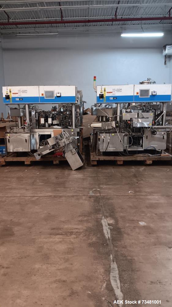 Used Toyo Jidoki TT9CW Duplex Preformed Pouch Filler – 80 PPM, Ice Cream & Smoothie Ready, Stainless