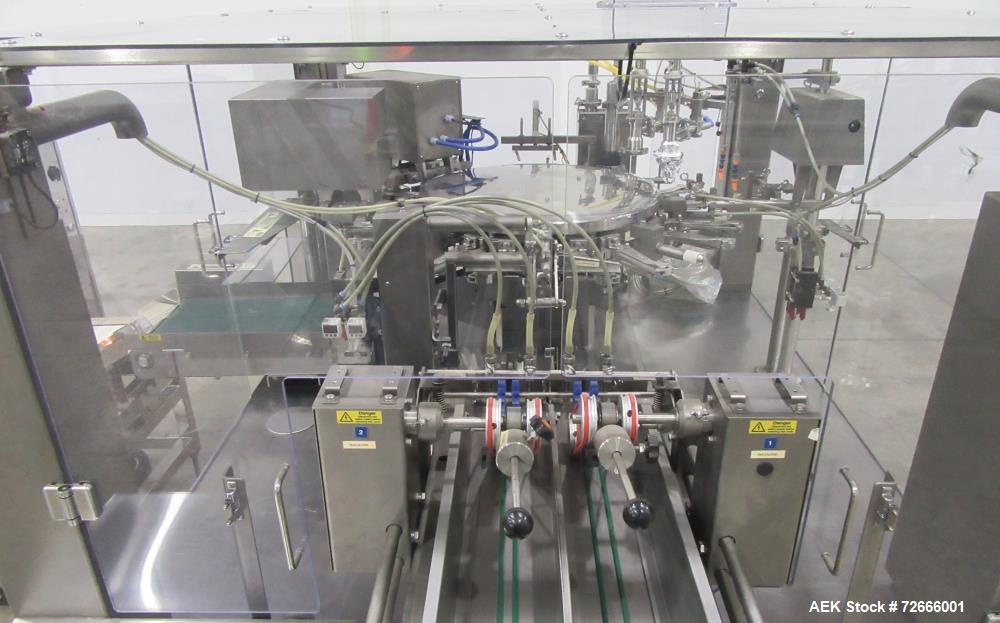 Solpac Model 8SD-165 Duplex Premade Pouch Machine-Used