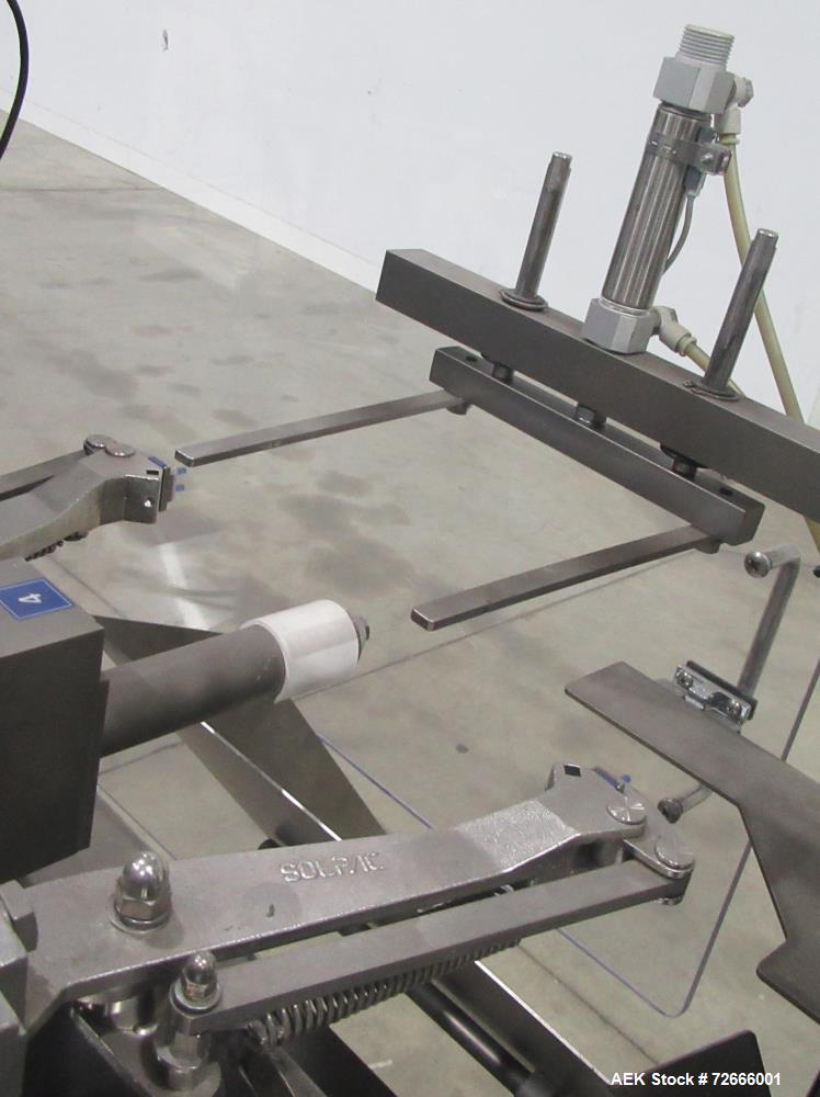 Solpac Model 8SD-165 Duplex Premade Pouch Machine-Used