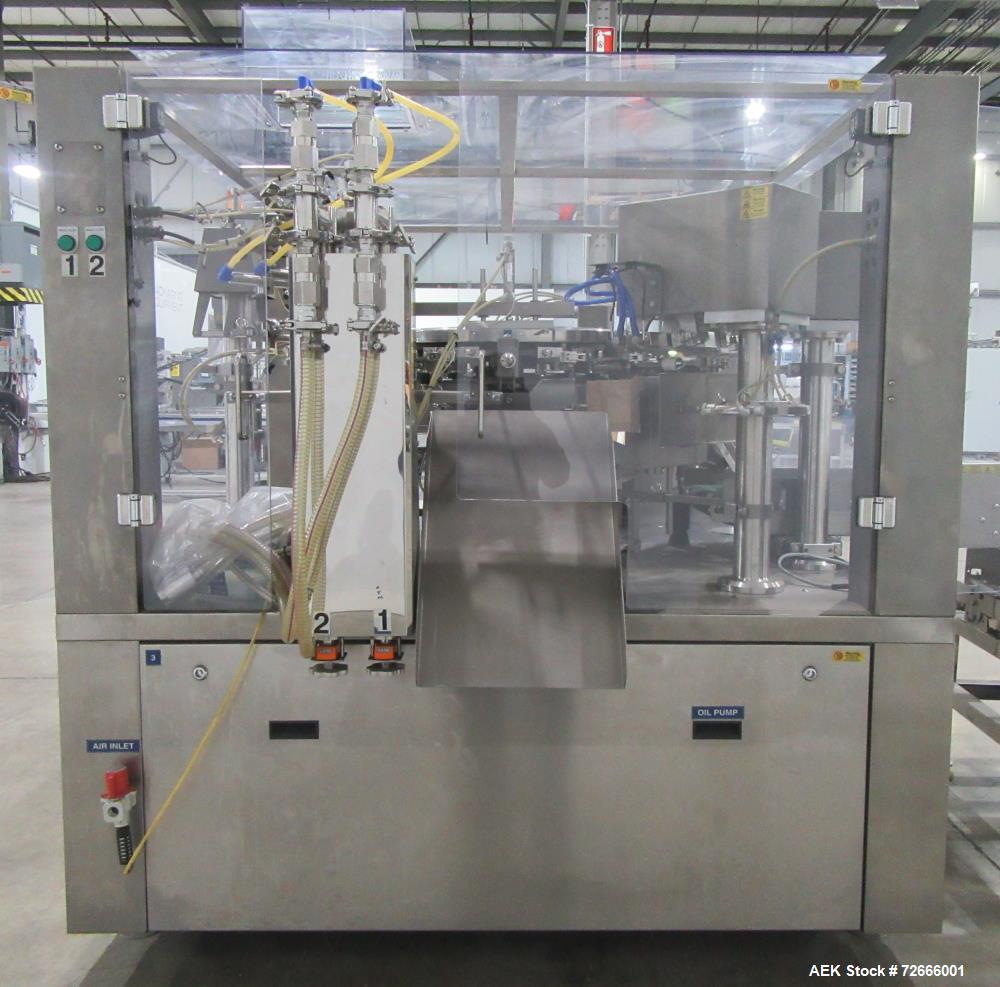 Solpac Model 8SD-165 Duplex Premade Pouch Machine-Used