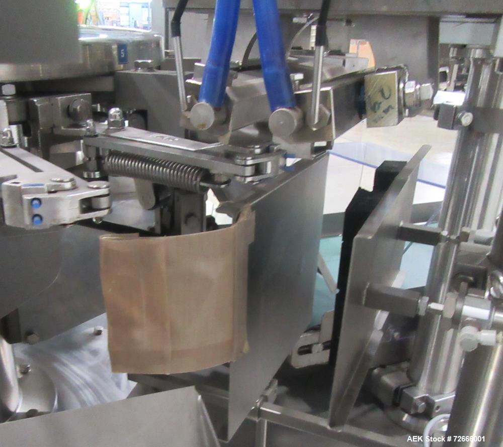 Solpac Model 8SD-165 Duplex Premade Pouch Machine-Used