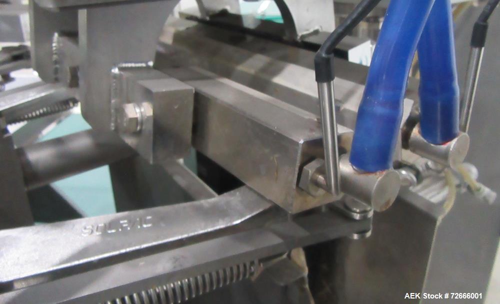Solpac Model 8SD-165 Duplex Premade Pouch Machine-Used