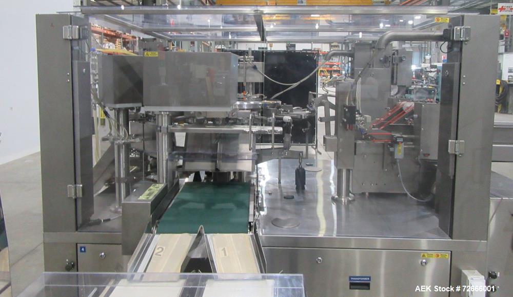 Solpac Model 8SD-165 Duplex Premade Pouch Machine-Used