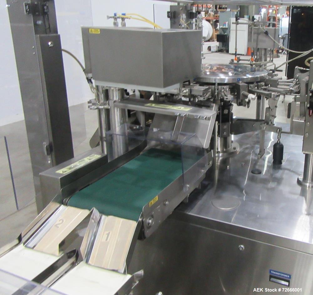 Solpac Model 8SD-165 Duplex Premade Pouch Machine-Used