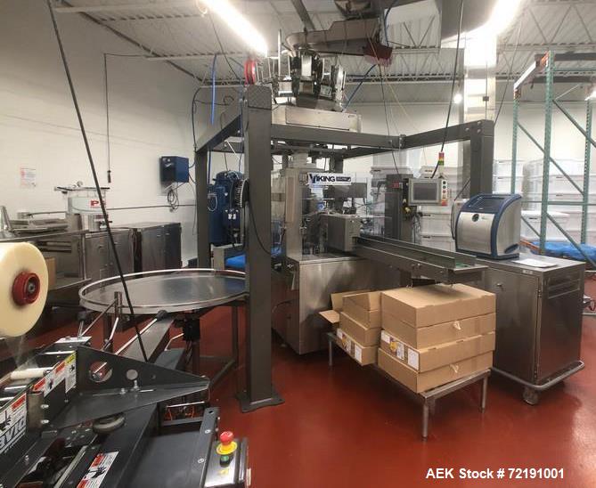 Used Viking Masek "Solpac" Stand Up Pre-Made Pouch Packager