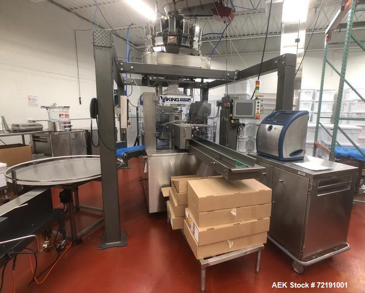 Used Viking Masek "Solpac" Stand Up Pre-Made Pouch Packager