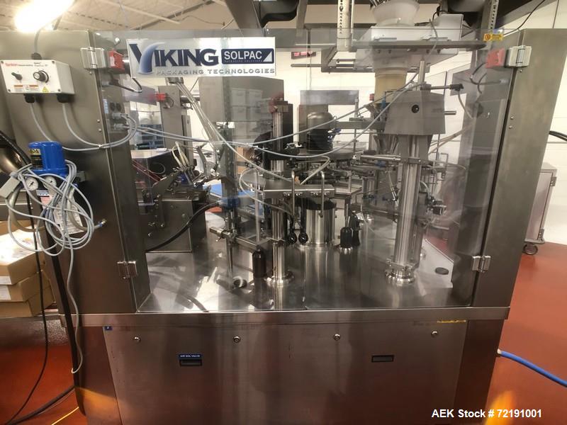 Used Viking Masek "Solpac" Stand Up Pre-Made Pouch Packager