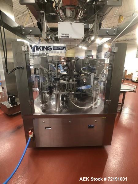 Used Viking Masek "Solpac" Stand Up Pre-Made Pouch Packager