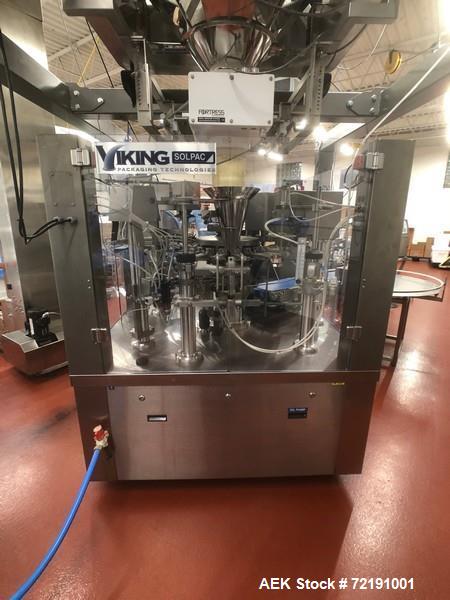 Used- Viking Masek "Solpac" Stand Up Pre-Made Pouch Packager