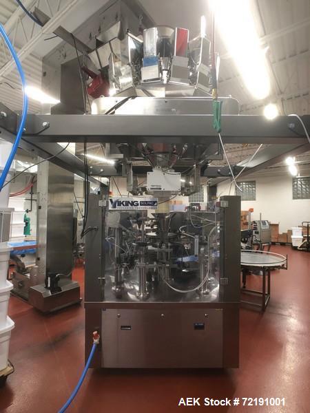 Used Viking Masek "Solpac" Stand Up Pre-Made Pouch Packager