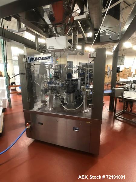 Used Viking Masek "Solpac" Stand Up Pre-Made Pouch Packager