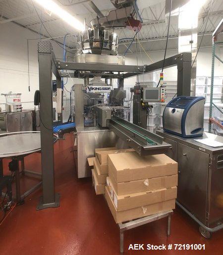 Used Viking Masek "Solpac" Stand Up Pre-Made Pouch Packager