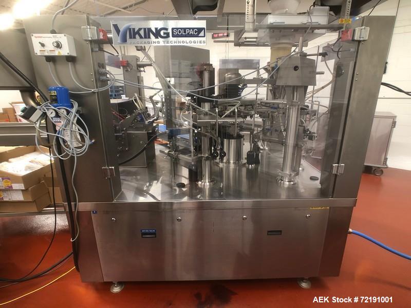 Used Viking Masek "Solpac" Stand Up Pre-Made Pouch Packager