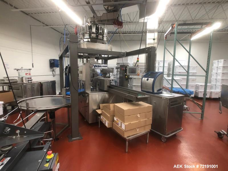 Used Viking Masek "Solpac" Stand Up Pre-Made Pouch Packager