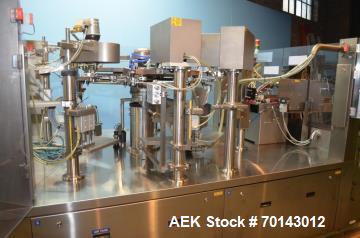 Used Viking Solpac Rotary Pre Made Pouch Packager  Model 8SZ450