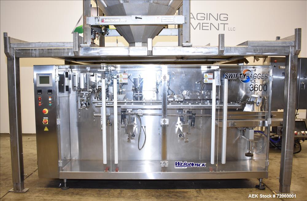 Used WeighPack Systems Swifty Bagger Model 3600 Preformed Pouch Packager