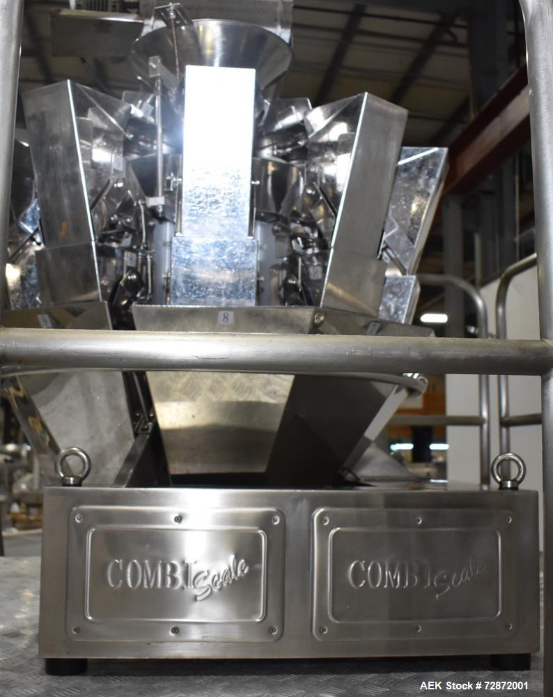 Used Weighpack Swifty 1200 Horizontal Pre-Made Pouch Filler & Sealer with 10-Head Combi Scale