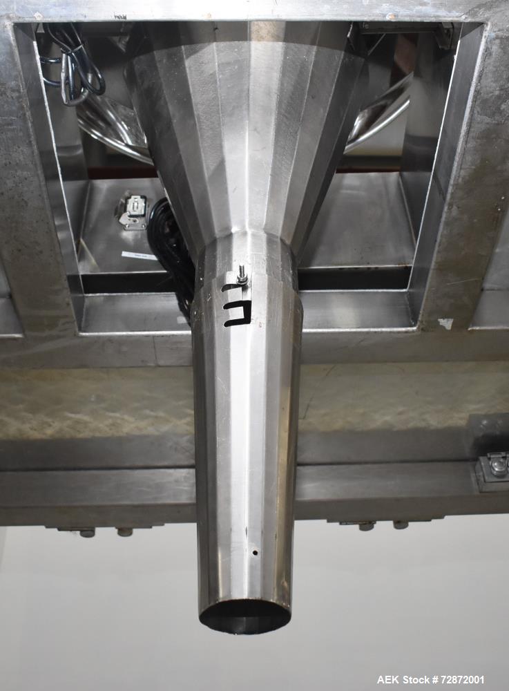 Used Weighpack Swifty 1200 Horizontal Pre-Made Pouch Filler & Sealer with 10-Head Combi Scale