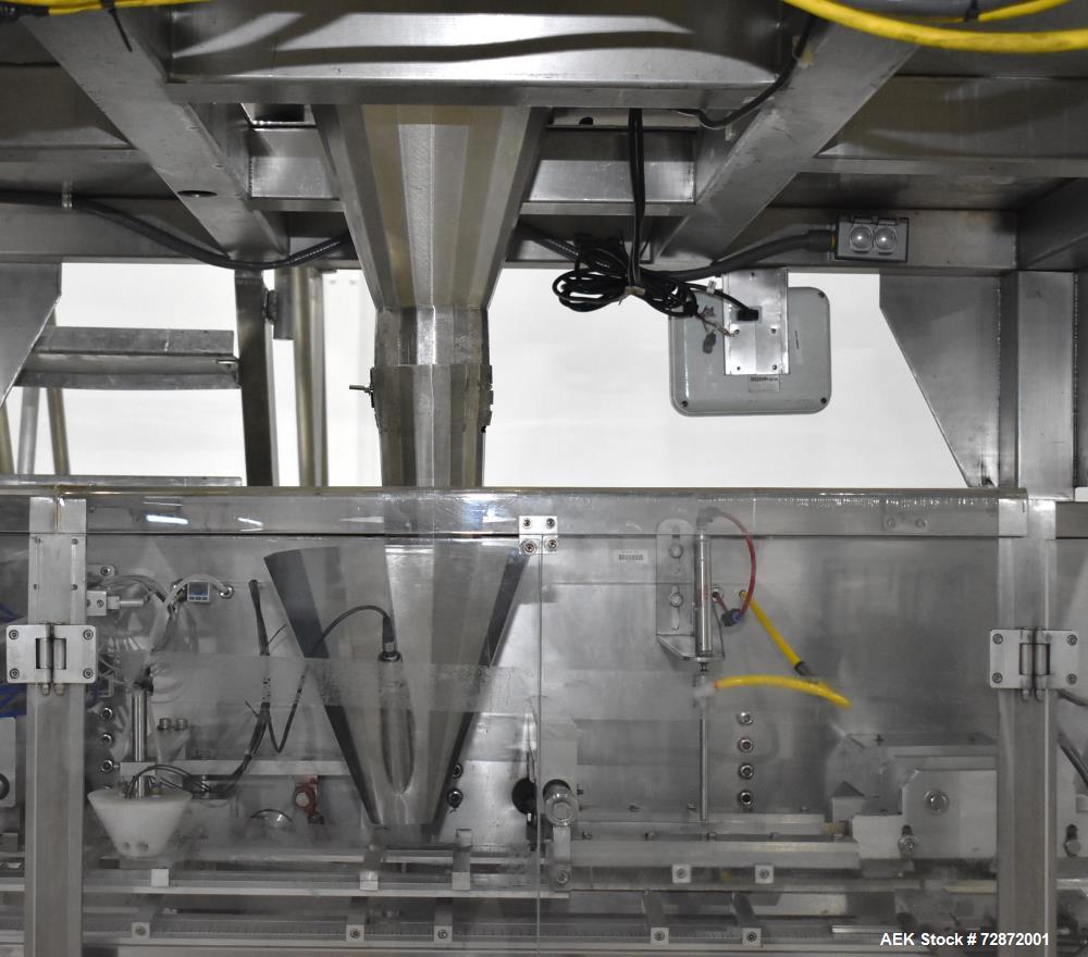Used Weighpack Swifty 1200 Horizontal Pre-Made Pouch Filler & Sealer with 10-Head Combi Scale