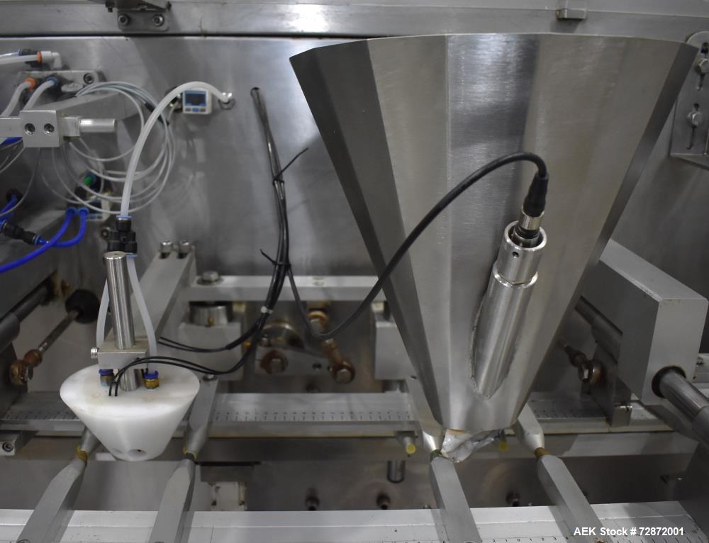 Used Weighpack Swifty 1200 Horizontal Pre-Made Pouch Filler & Sealer with 10-Head Combi Scale