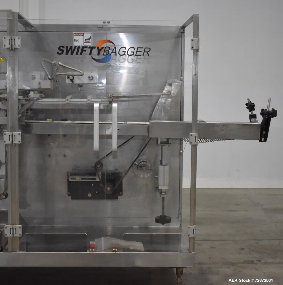 Used Weighpack Swifty 1200 Horizontal Pre-Made Pouch Filler & Sealer with 10-Head Combi Scale