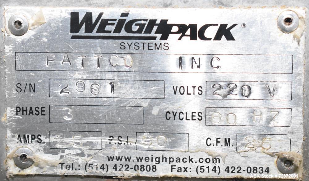 Used Weighpack Swifty 1200 Horizontal Pre-Made Pouch Filler & Sealer with 10-Head Combi Scale