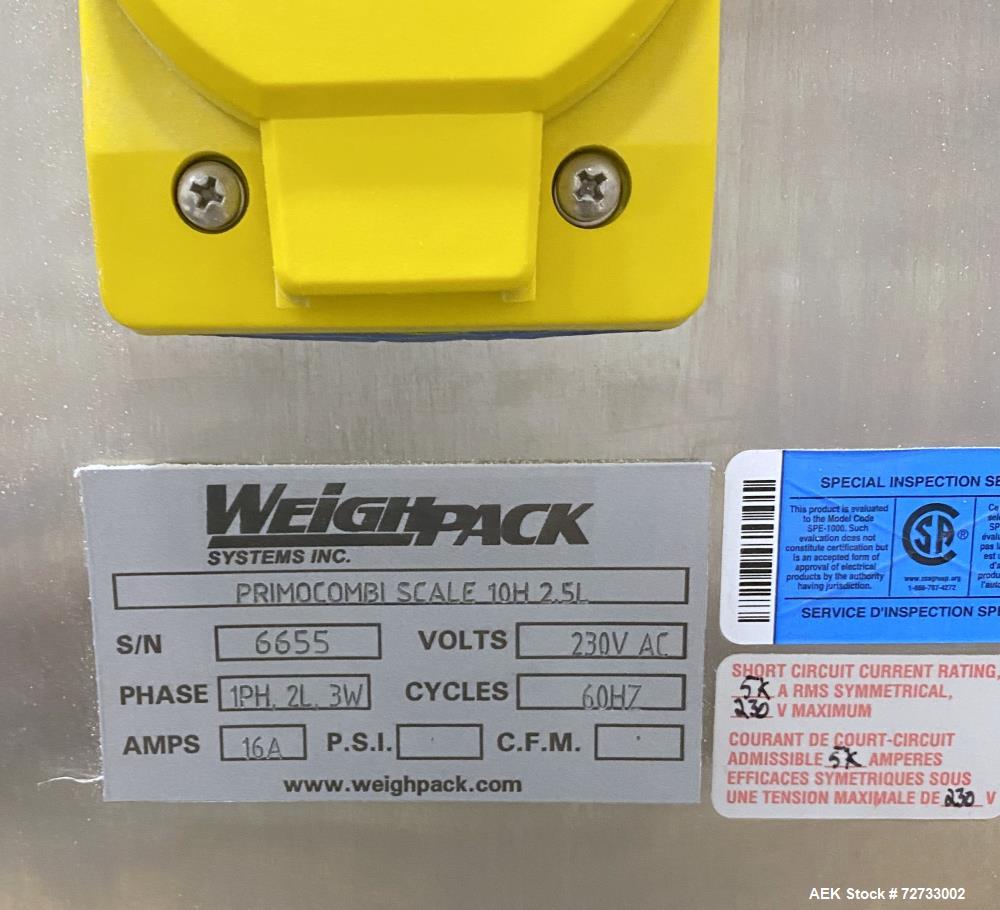 WeighPack Systems Swifty Bagger Model 1200 Preformed Pouch Packager