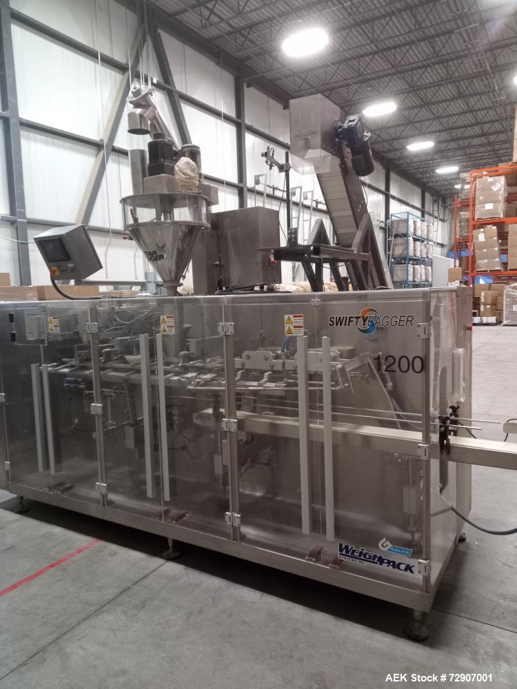 Used WeighPack Systems Swifty 1200 with Auger Filler and Scoop Inserter