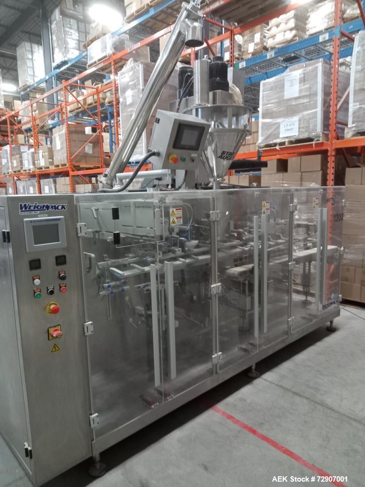 Used WeighPack Systems Swifty 1200 with Auger Filler and Scoop Inserter