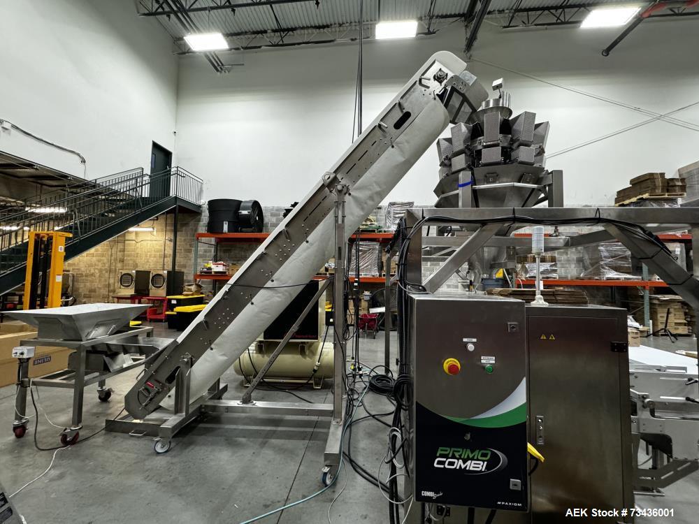 Used WeighPack Swifty 3600 Pouch Machine – 45 BPM | Primo 14-Head Scale | Conveyor & Coder | Like New 2024