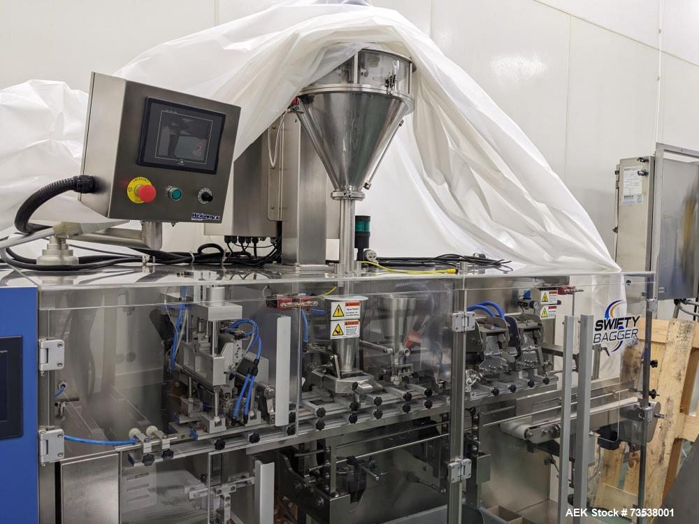 Used – Weighpack Swifty 3600 Pre-Made Pouch Filler & Sealer with Starpack Auger