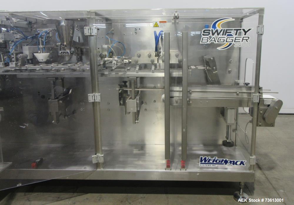 Year 2021 Weighpack Systems Swifty 3600 Bagging Machine – Horizontal Pouch Filler Sealer