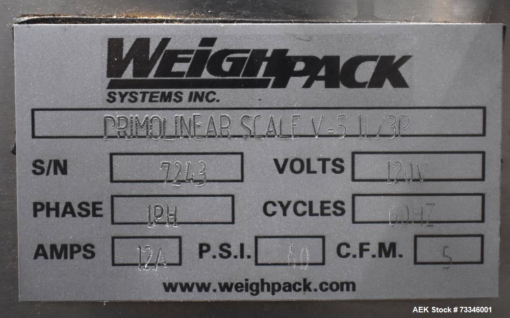Used WeighPack Swifty Mini Bagger – 15 Pouches Per Minute