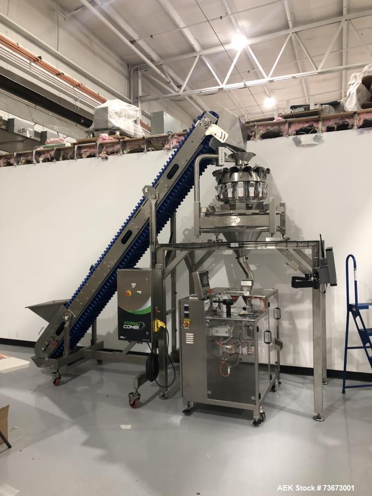 Used WeighPack Swifty Mini Bagger with Integrated PrimoCombi 14-Head Combination Scale