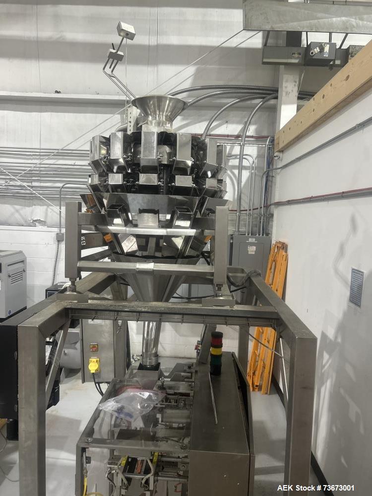 Used WeighPack Swifty Mini Bagger with Integrated PrimoCombi 14-Head Combination Scale