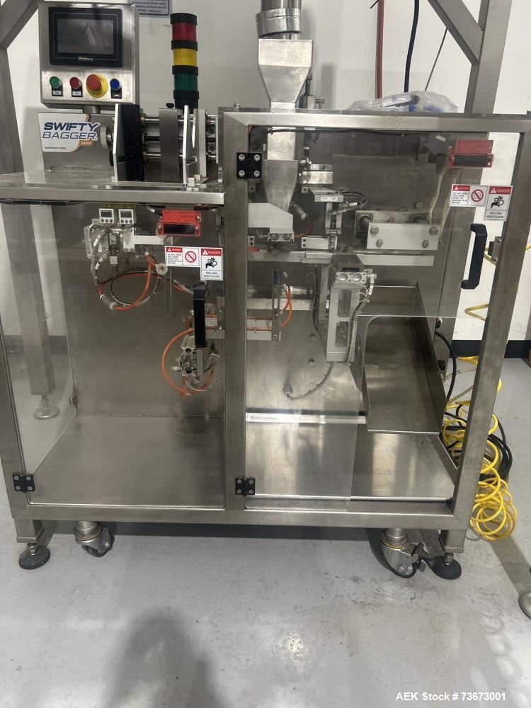 Used WeighPack Swifty Mini Bagger with Integrated PrimoCombi 14-Head Combination Scale