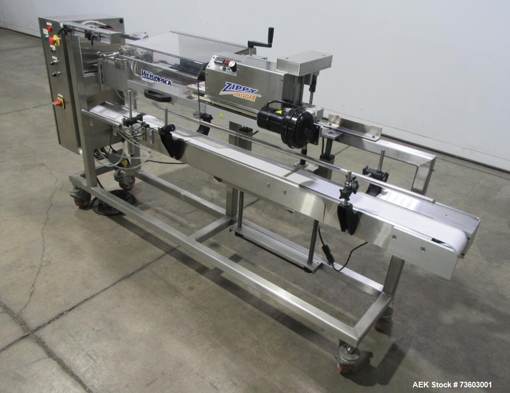 Used Weighpack Systems Zippy Bagger – Wicketed Bag Packaging Machine, Up to 35 B