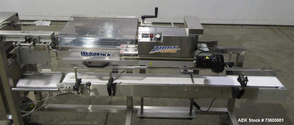 Used Weighpack Systems Zippy Bagger – Wicketed Bag Packaging Machine, Up to 35 B
