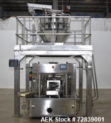 Rotary Premade Pouch Machine with Ohlson Dimpled Bucket Scale