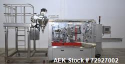  PSG Lee Model RP-8TZ-30 Rotary Fill &Seal Premade Pouch Packager with Auger Filler. Machine is capa...