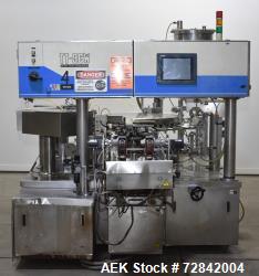 Used- Toyo Jidoki Horizontal Pre-Made Pouch Packager, Model TT9CW. Machine is rated for speeds up to 100 packages per minute...