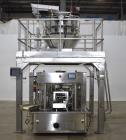 Unused- Alpha-Pack Model AP-8BT-1V-2 Rotary Premade Pouch Machine with Ohlson Co