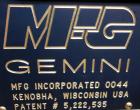 Used MFG Inc Model Gemini Preformed Pouch Packaging Machine