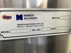 Used- Mamata Model PFS-250 Premade Pouch Machine. Capable of speeds up to 55 per minute (depending on size and application)....