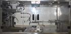 Used- Ohlson (Nvenia) Premade Pouch Machine, Model HOFS-1013-JR. Capable of speeds up to 18 packs/min. Size range: 3.9