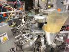 Used PSG Lee Model RP-8BT-Z Premade Pouch Filler/Sealer. Designed for pouches with gusset stand-up bottom, and with zipper seal. Pouch size range: 3.9
