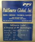 Used PSG Lee Model RP-8TZ-36 Premade Pouch Packager